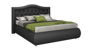Кровать 140х200 см Sleeptek Premier 6 Кожа Black