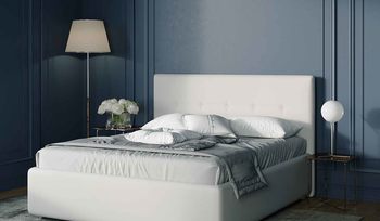 Кровать с ящиками Nuvola Bianco